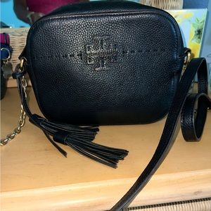 Tori Burch small crossbody genuine leather purse